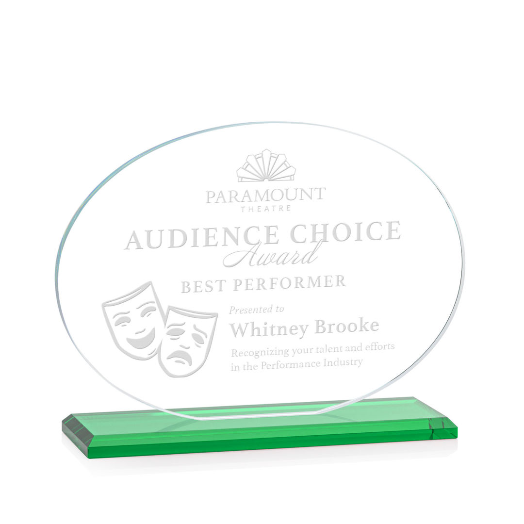 Austin Award (Horiz) - Green 7