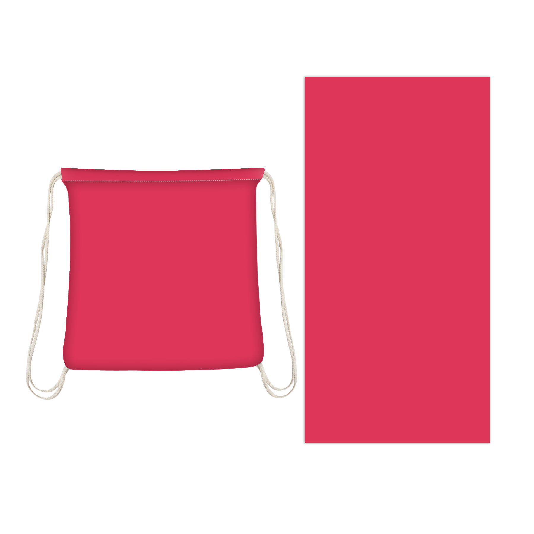 2-In-1 230gsm Dye-Sublimation Beach Towel With Packing Bag 4