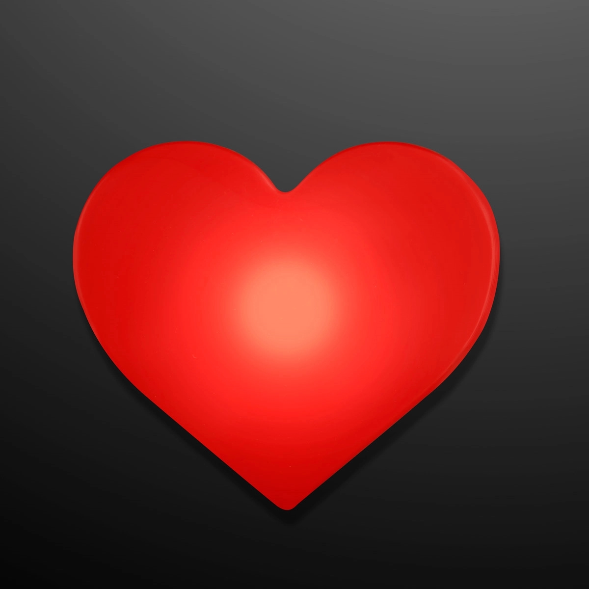 LED Blinking Red Heart Clip 3