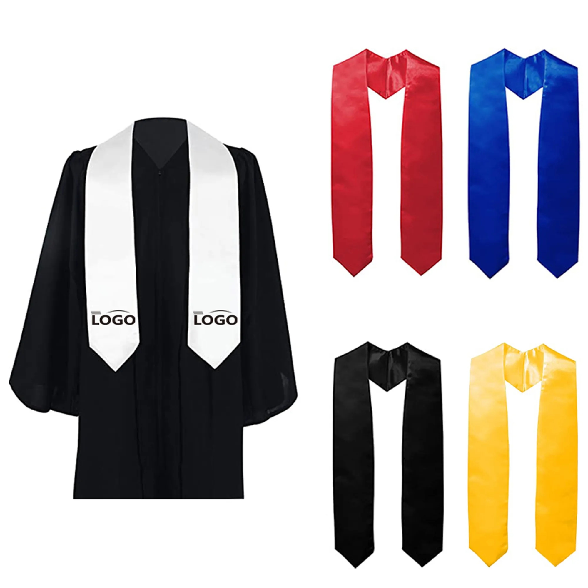 Graduation Stoles Unisex MOQ 50PCS 1