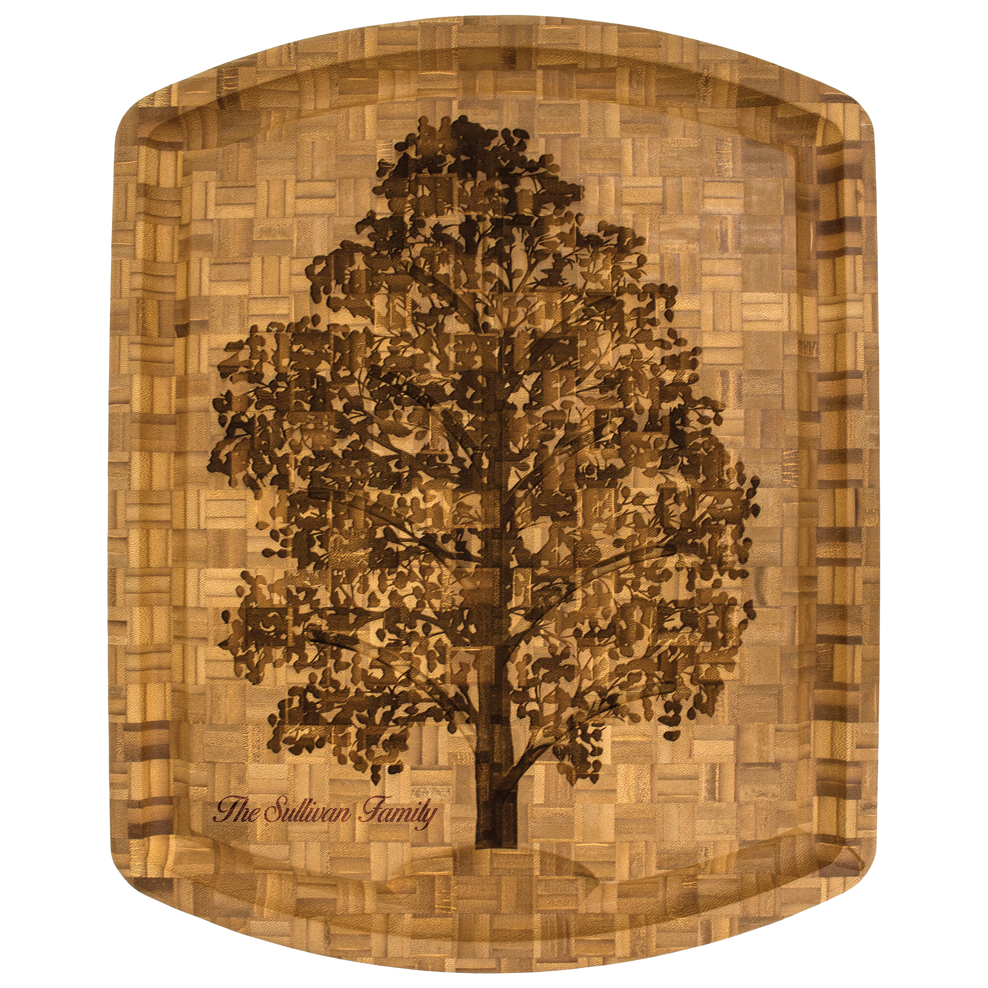 The Family Tree Carving Board 12