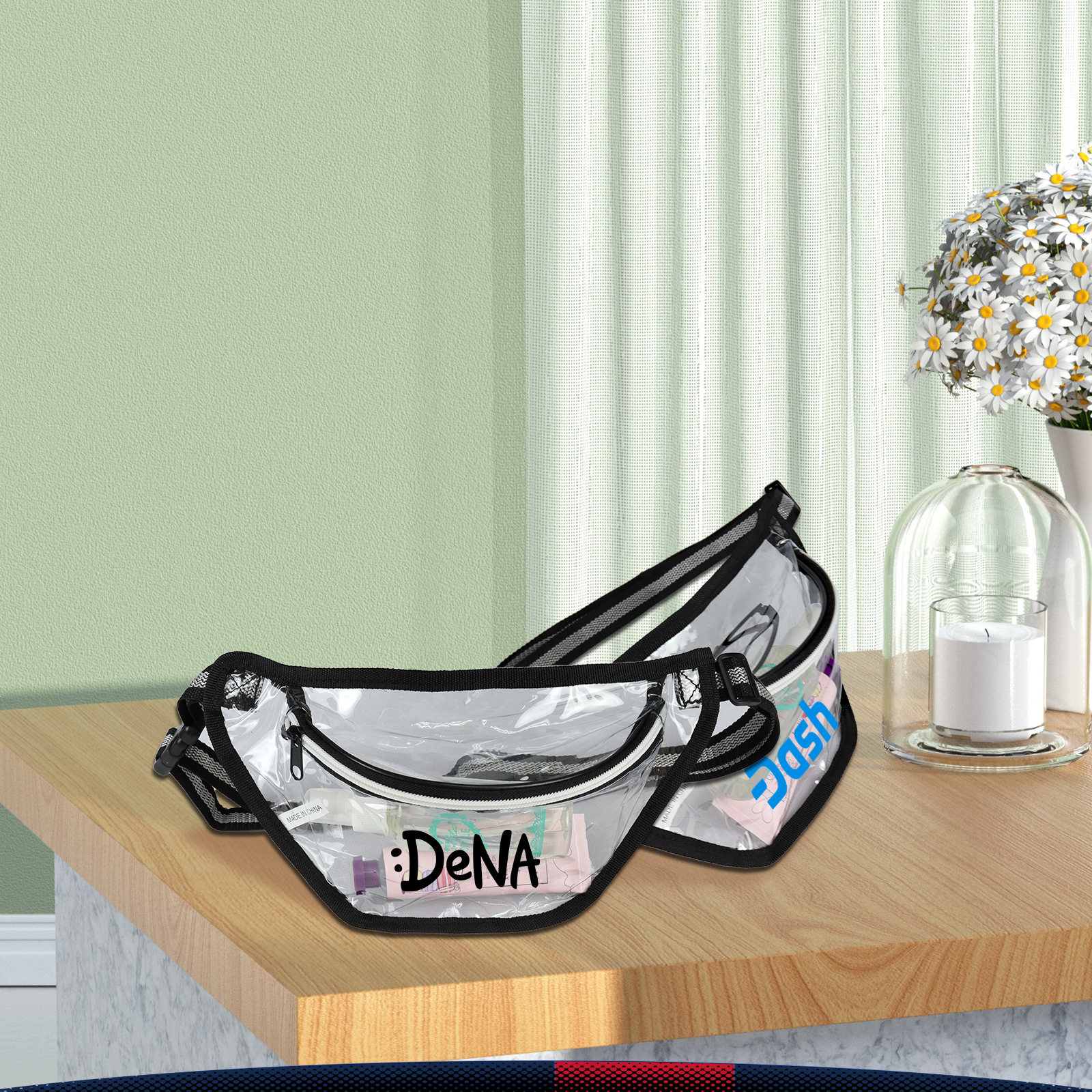 Telien Clear Waist Pack 4