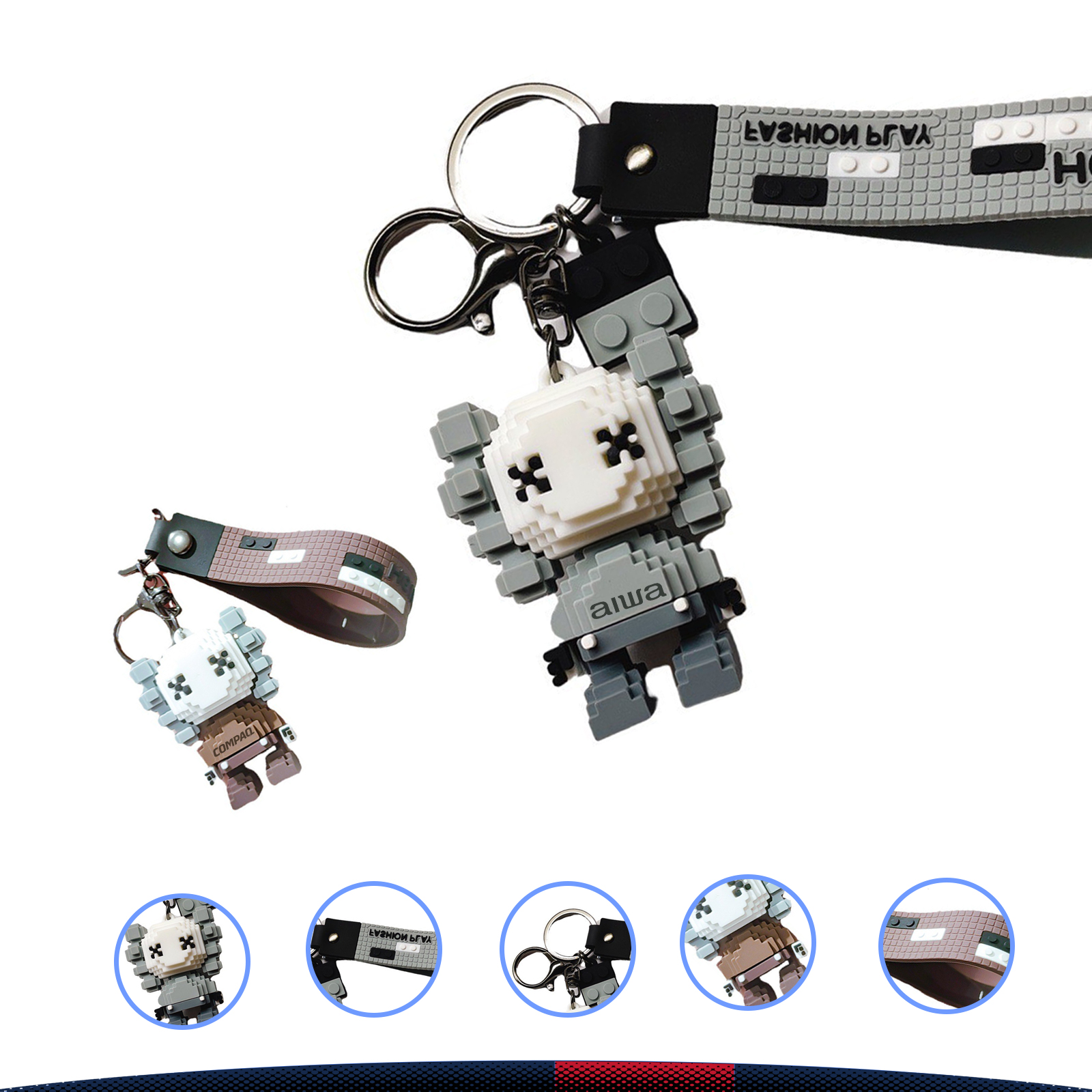 Lego Bear Keychain 2