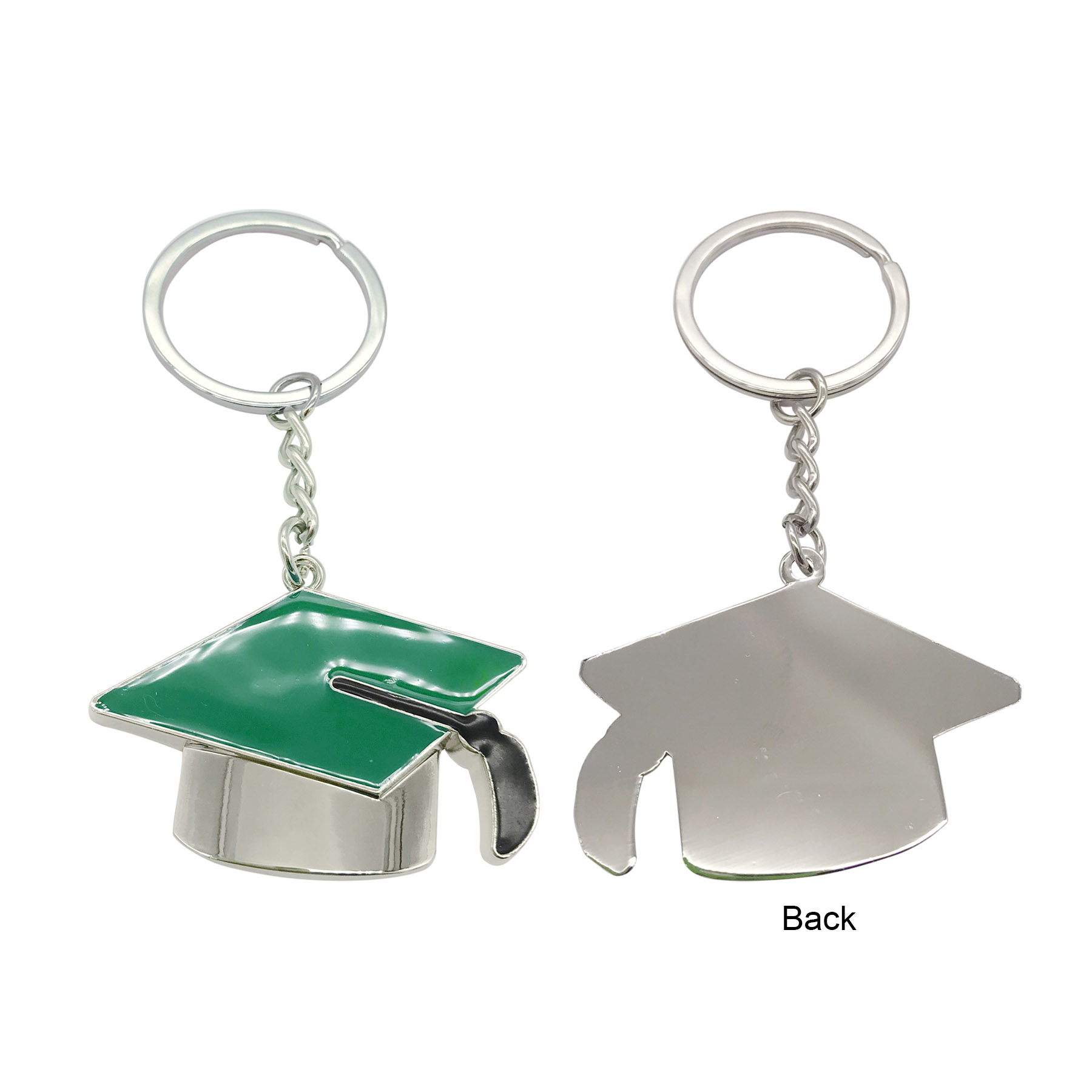 Free Shipping Multicolor Graduation cap / Mortarboard Key Chain 9