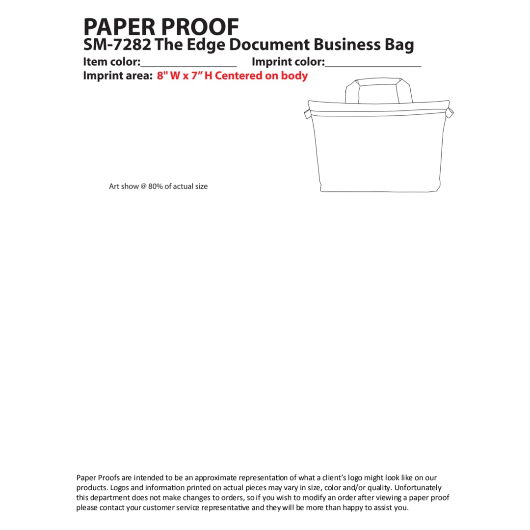 Edge Document Briefcase 18