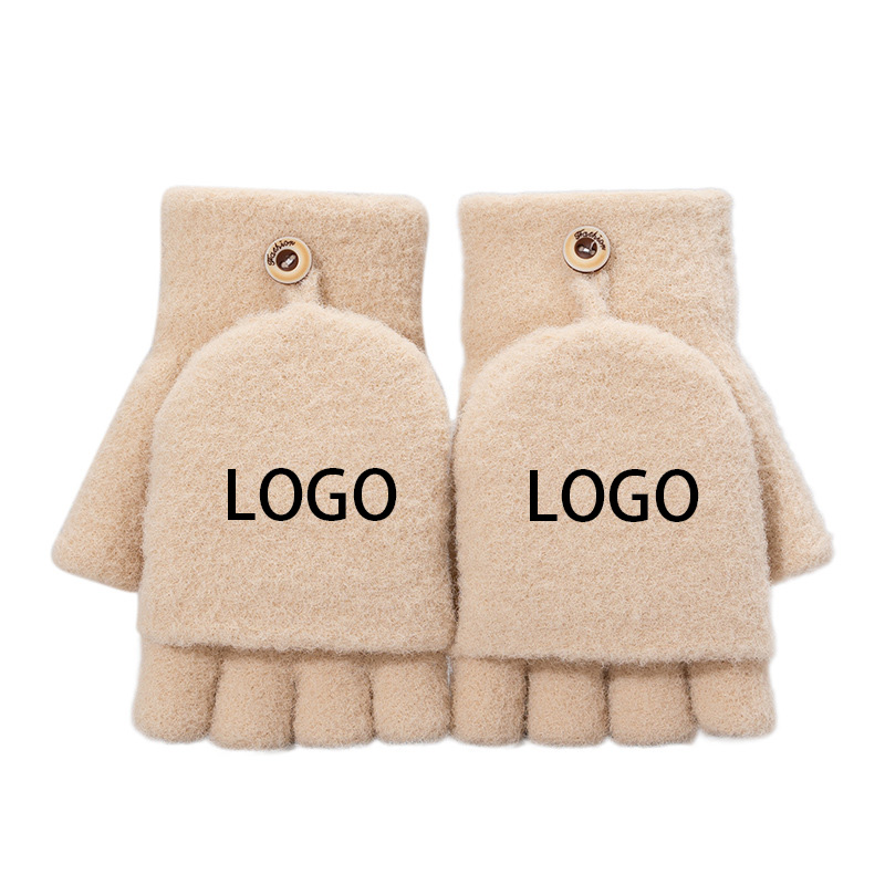Winter Student Gloves with Flip-Top Design 2