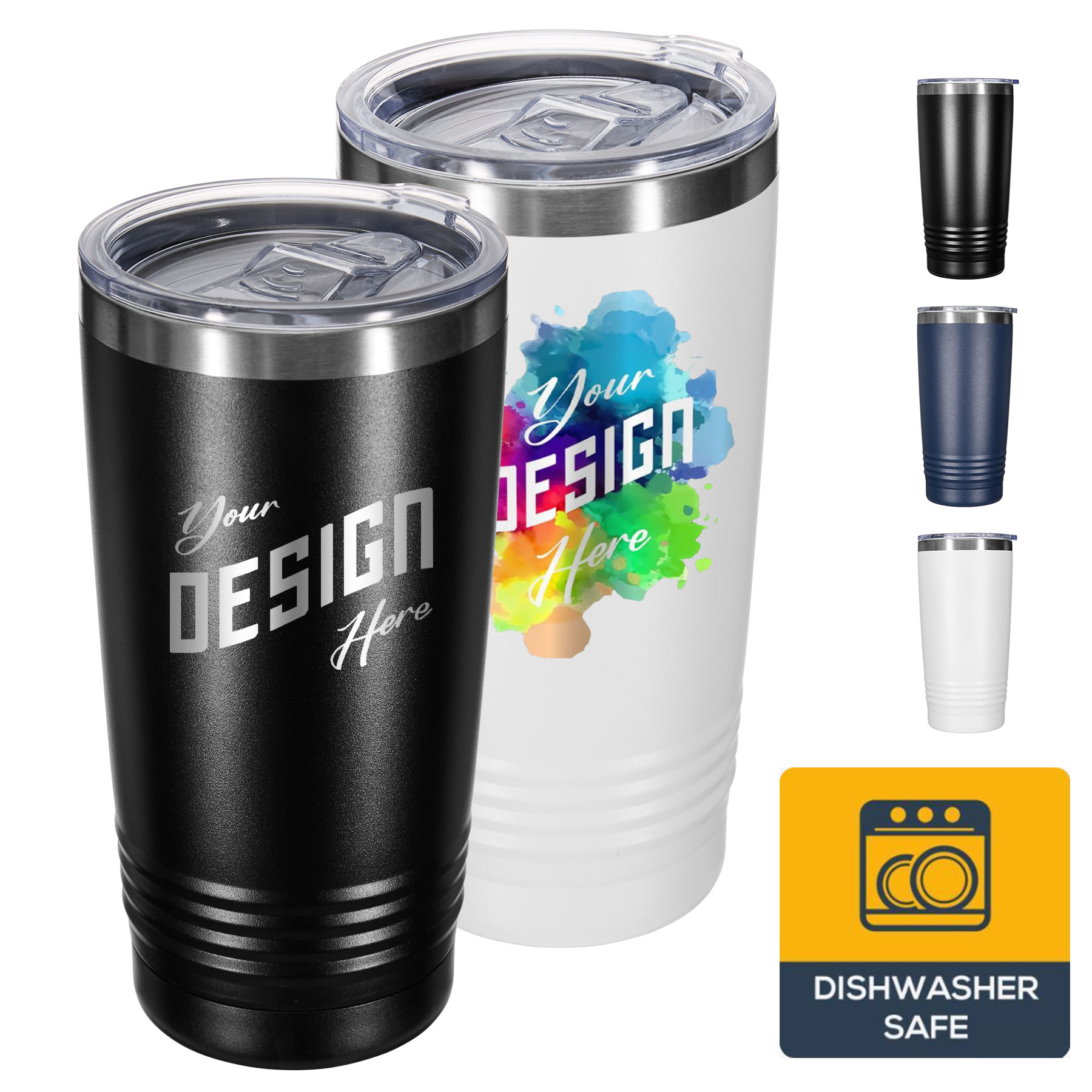20 Oz Stainless Steel Vacuum Insulated Ringneck Tumbler With Lid 5