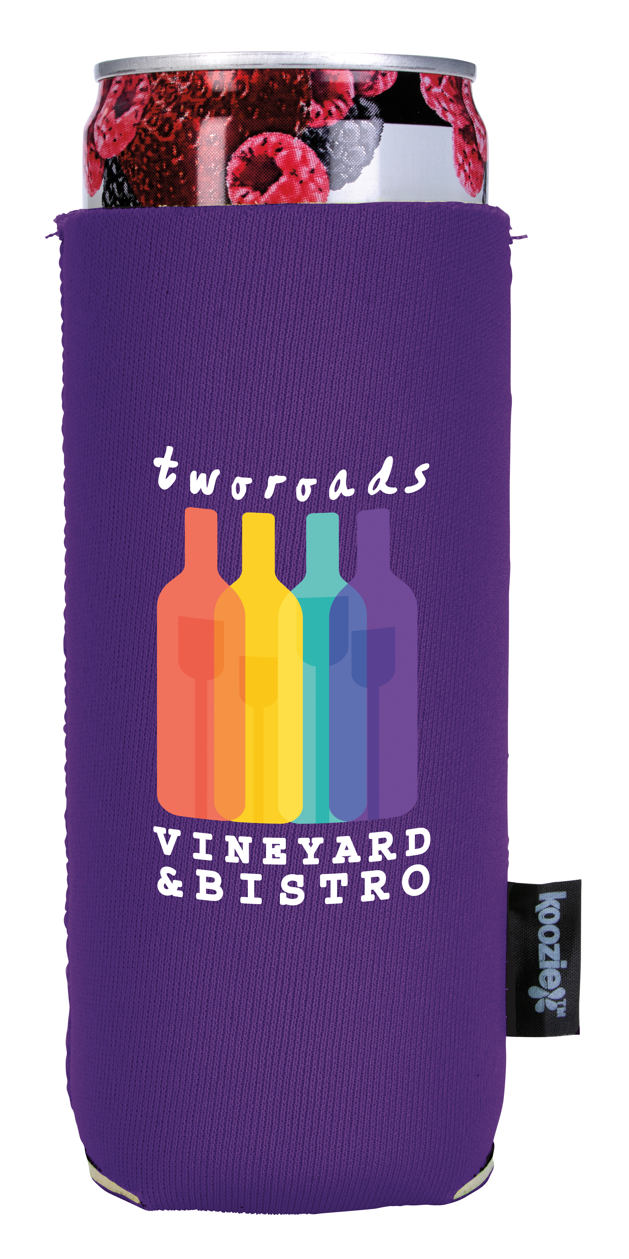 Slim Collapsible Neoprene Can Cooler