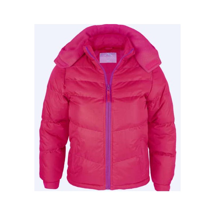 Toddler Puffer Jackets - Pink/Purple 2T-4T 1
