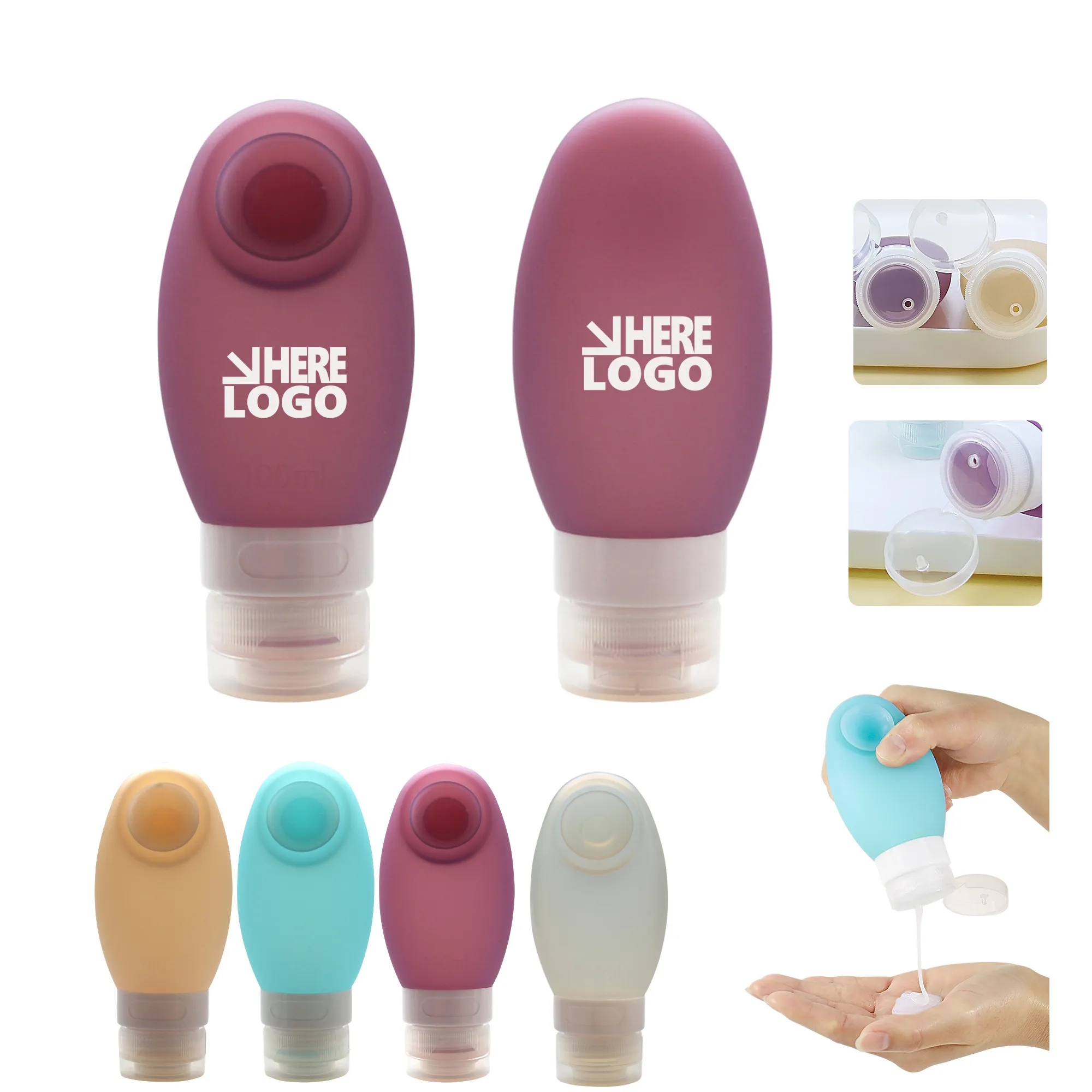 Travel Refillable Cosmetic Bottle