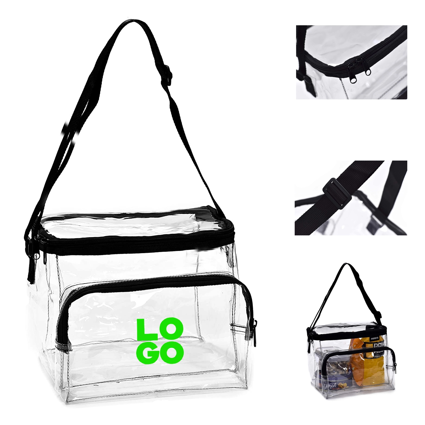 Clear Lunch Bag 2