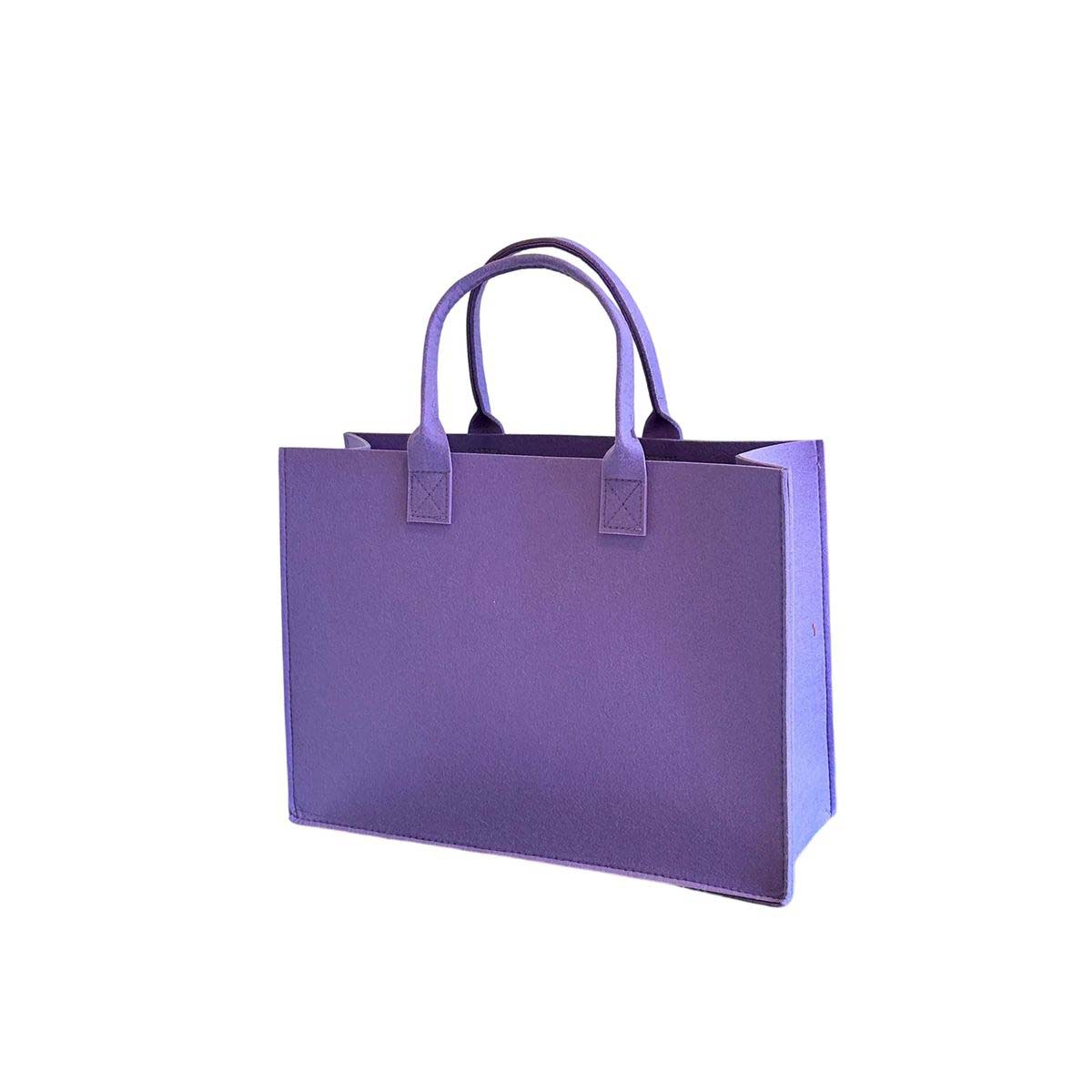 Eco Friendly Felt Bag for Work Travel Shopping 3