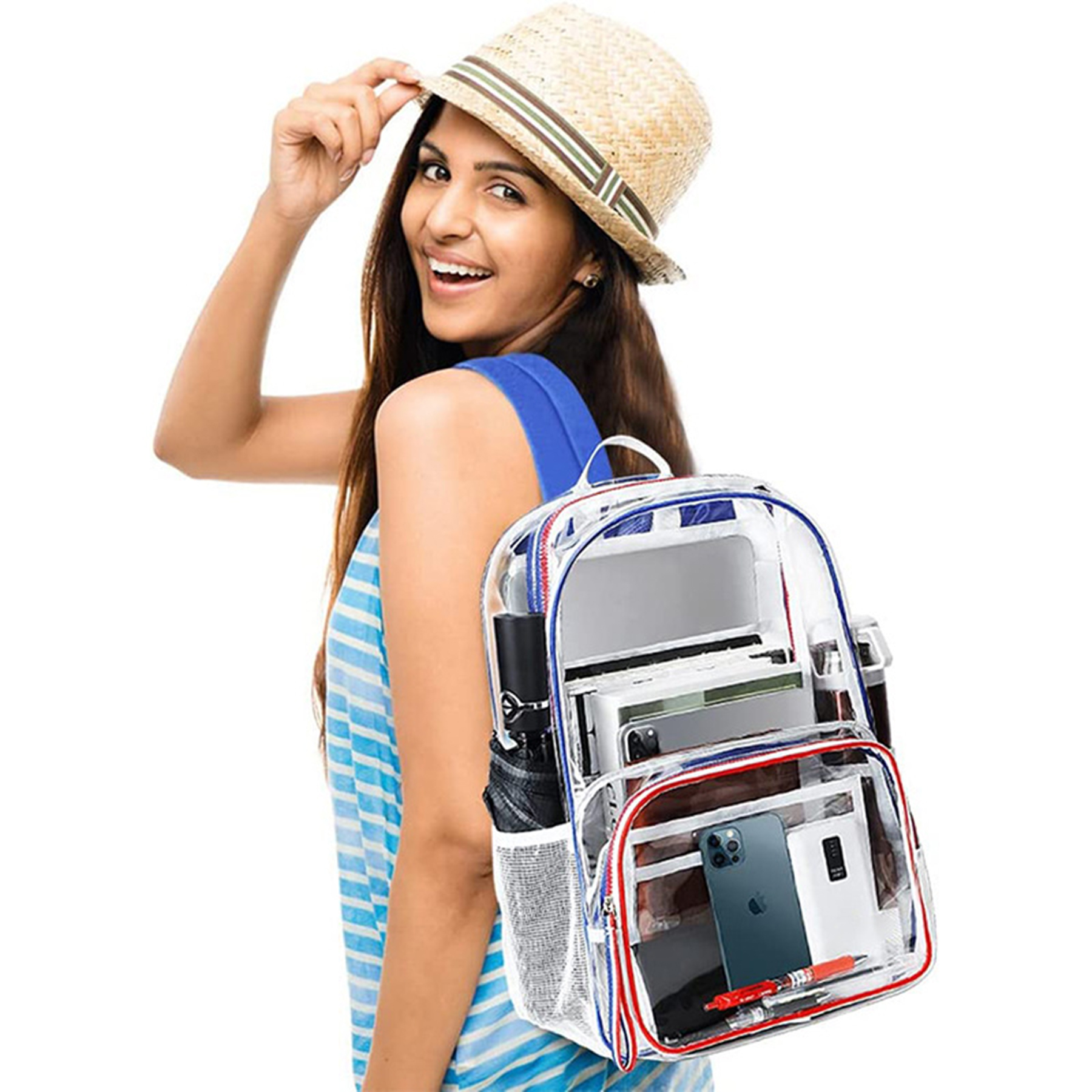 PVC Transparent Backpack 3