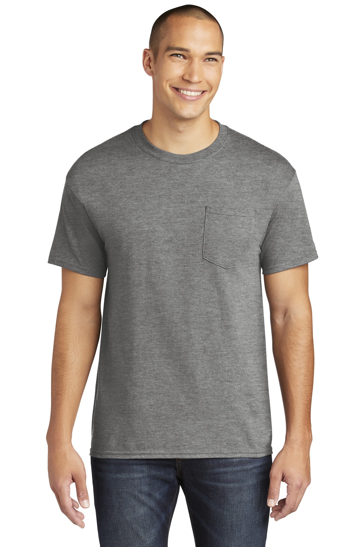 Gildan Heavy Cotton 100% Cotton Pocket T-Shirt. 5300 54