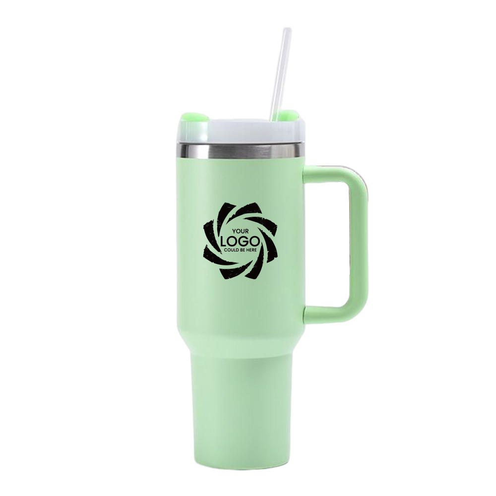 Travel mug with straw 1