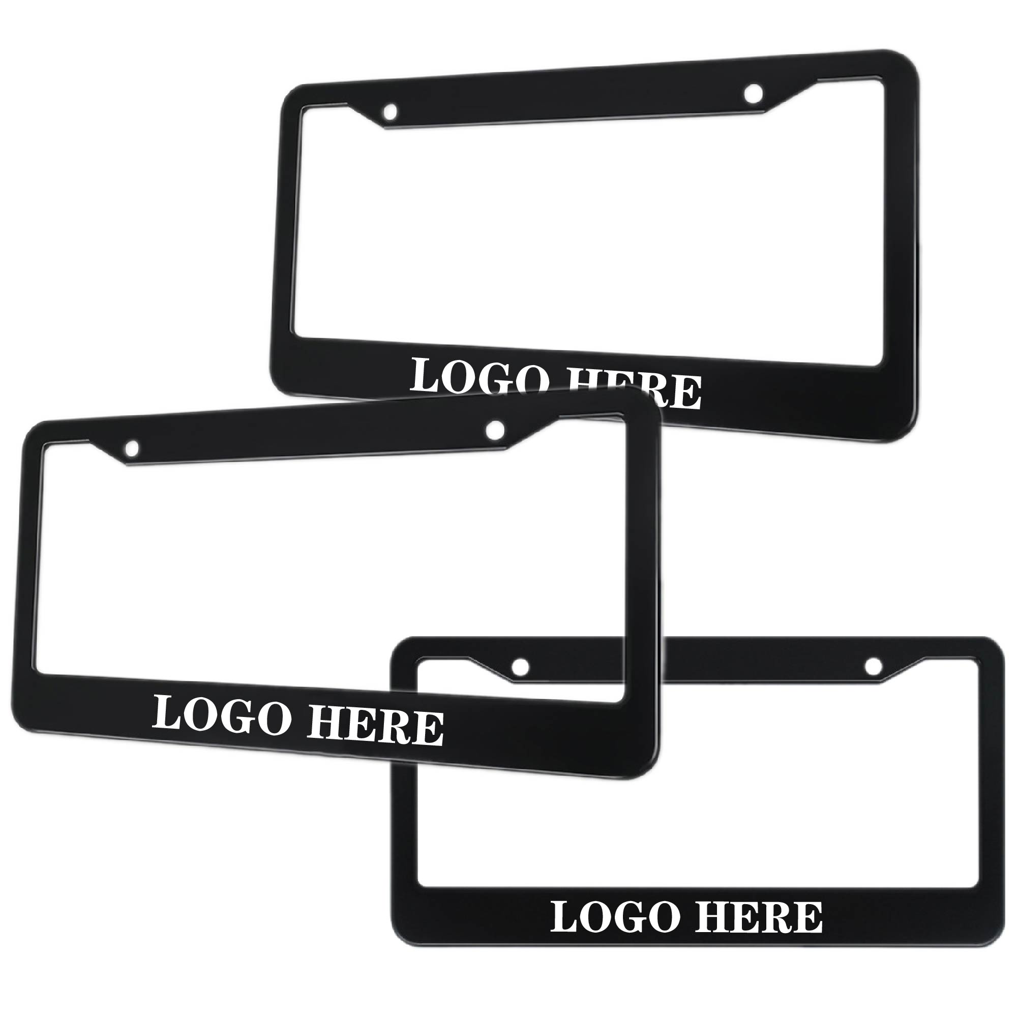 Stainless Steel Car Plate Holder License Frame Cover 2