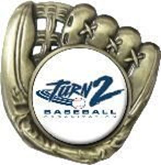 Oversized Baseball Pin With Custom Insert 2