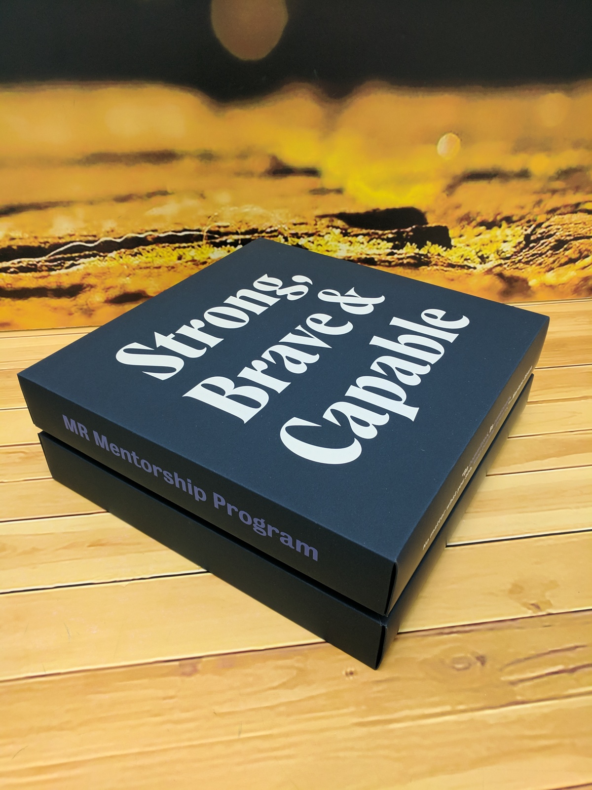 Custom Printed Full Color 2-Piece Soft Touch Luxury Gift Box - Custom-Sized 9