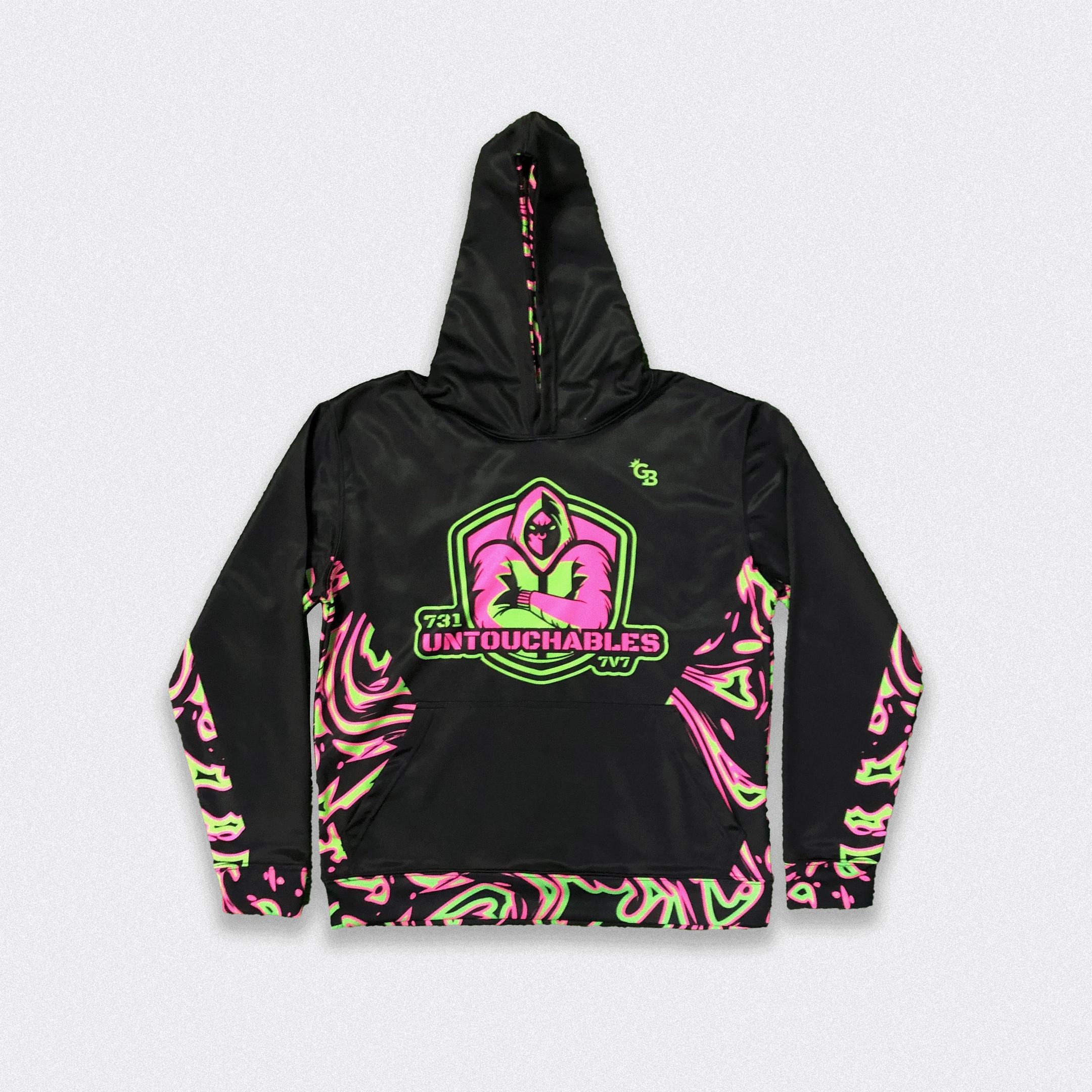 Hoodie, custom hoodie or sweatshirt with logo imprint 4