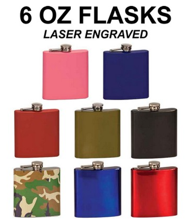 6 Oz. Single Flask