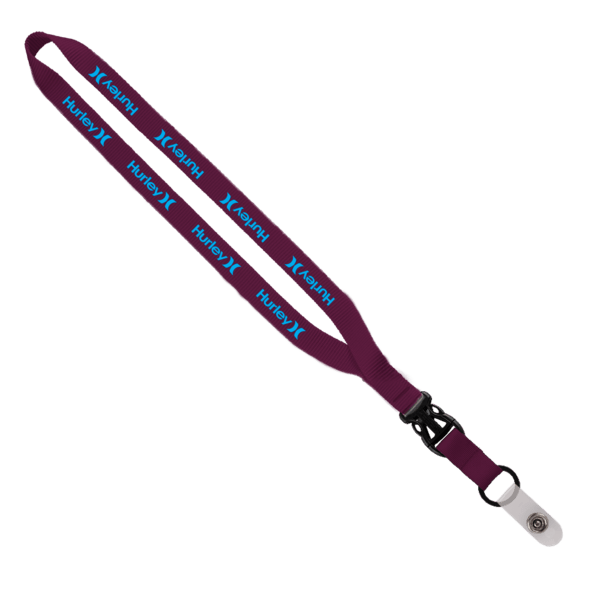 1/2" Smooth Nylon Slide Release Lanyard 91