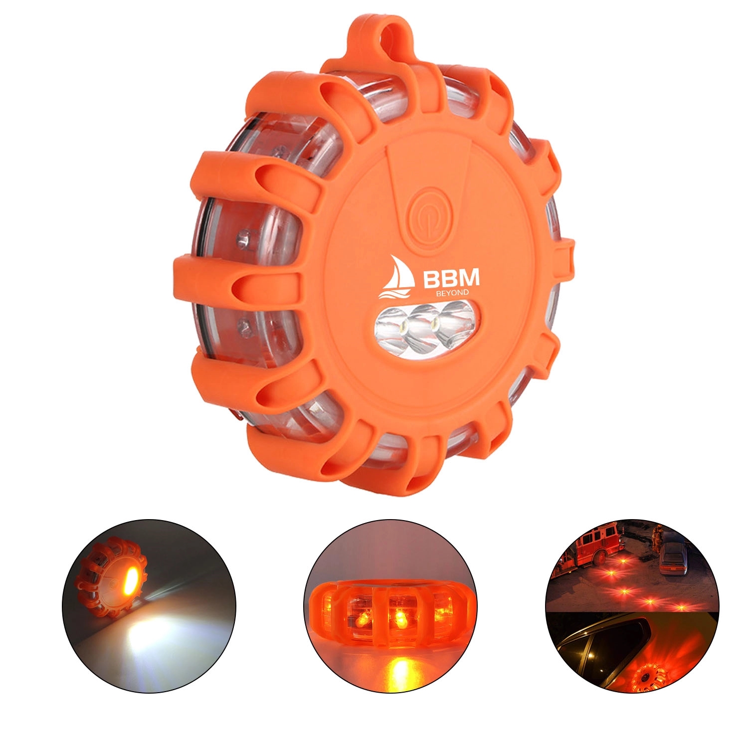Multi-functional Emergency Traffic Warning Light 3