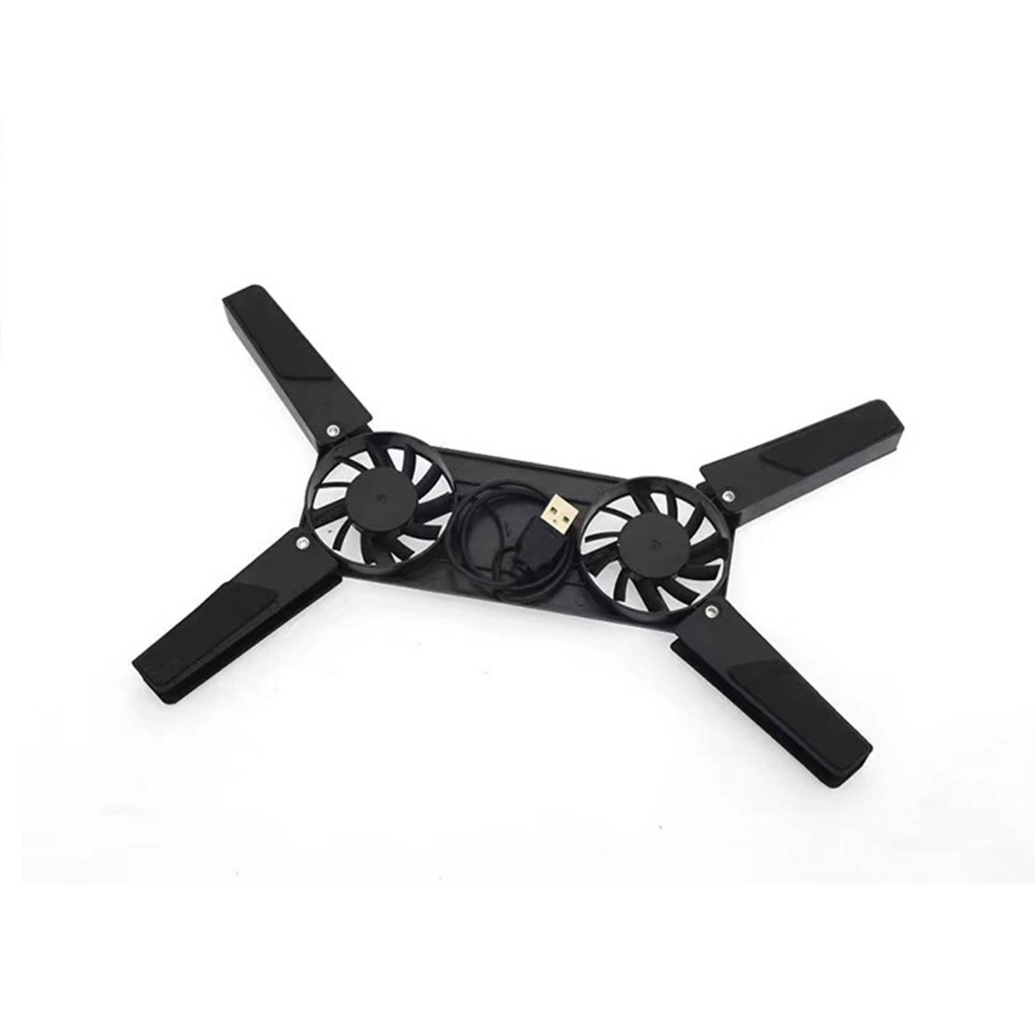 Foldable USB Laptop Cooling Pad/Dual Fans 4