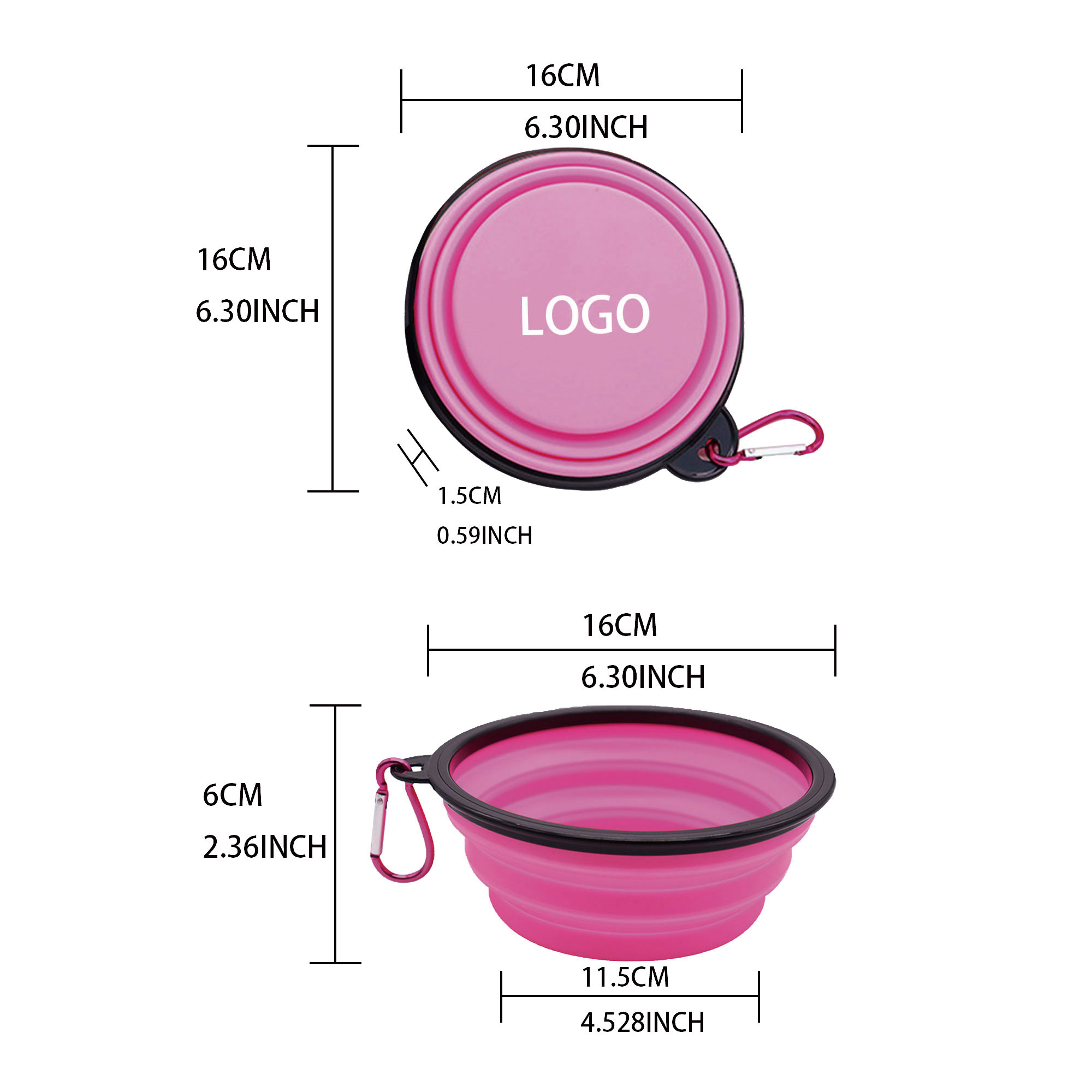 Foldaway Pet Bowl 3