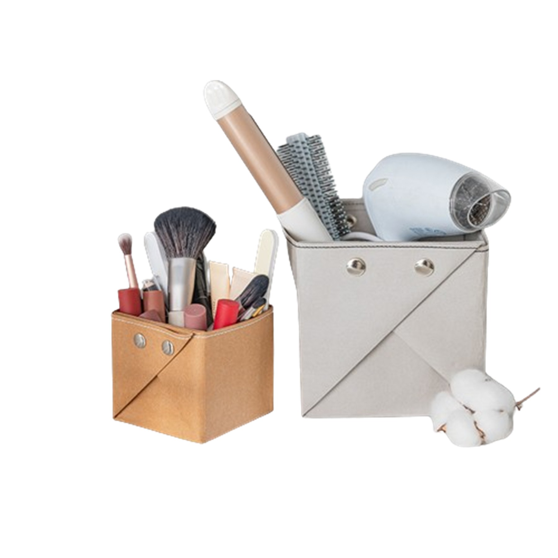 Washable Kraft Paper Kitchen Storage Bag 2