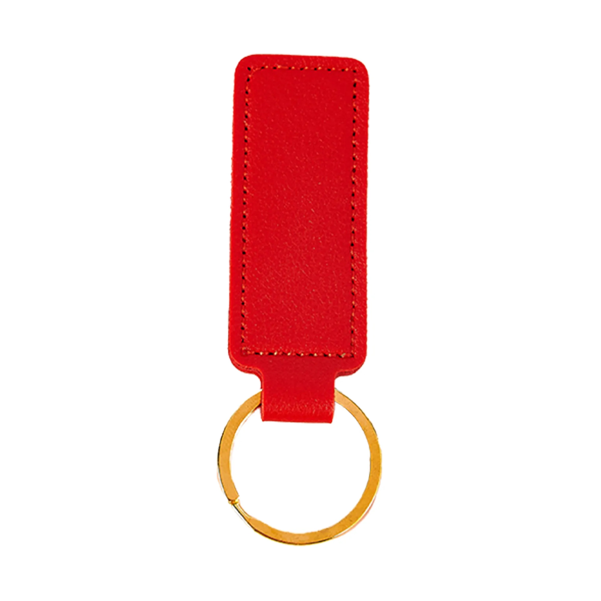 Vibrant Leather Keychain 10