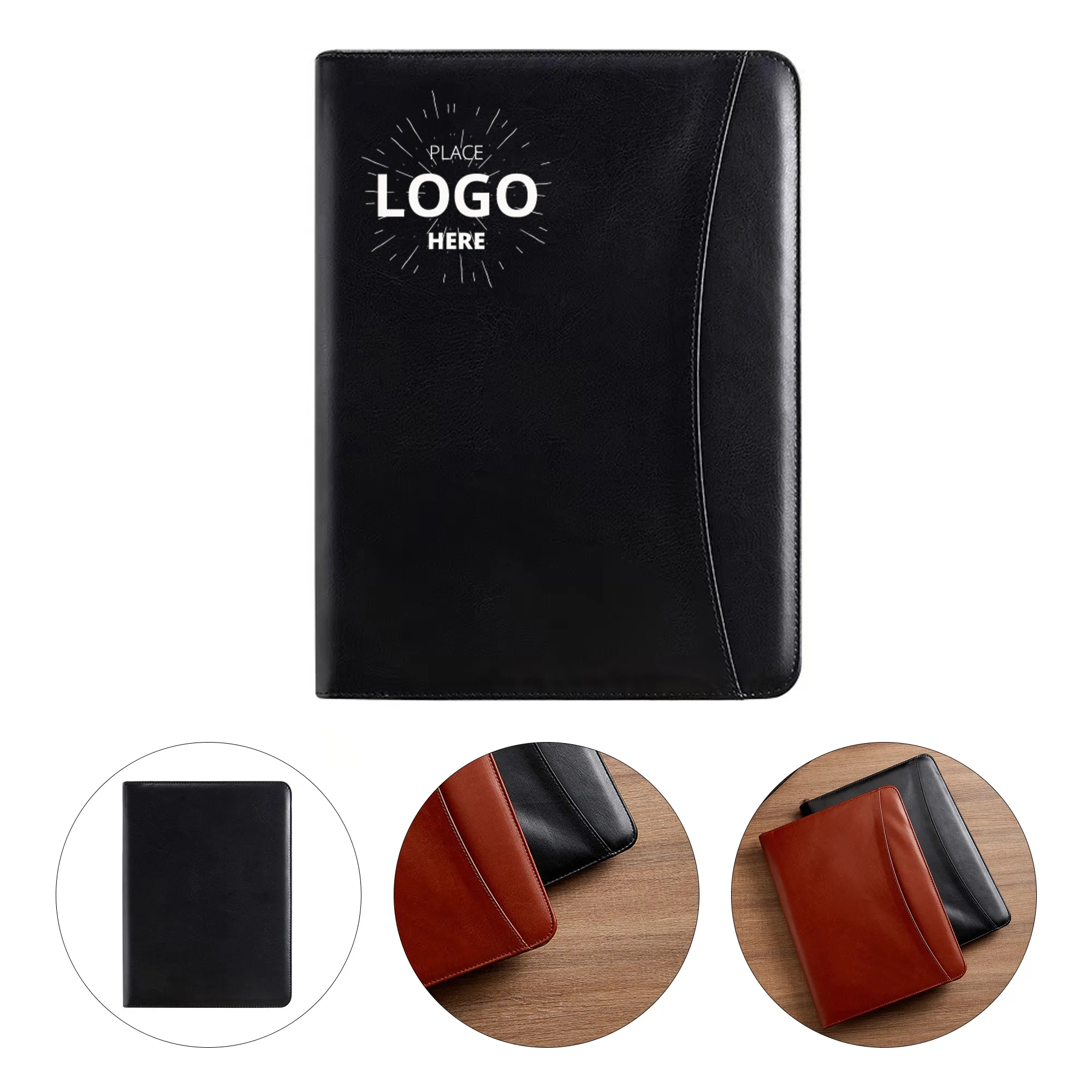 A4 Corporate Zippered Portfolios 1