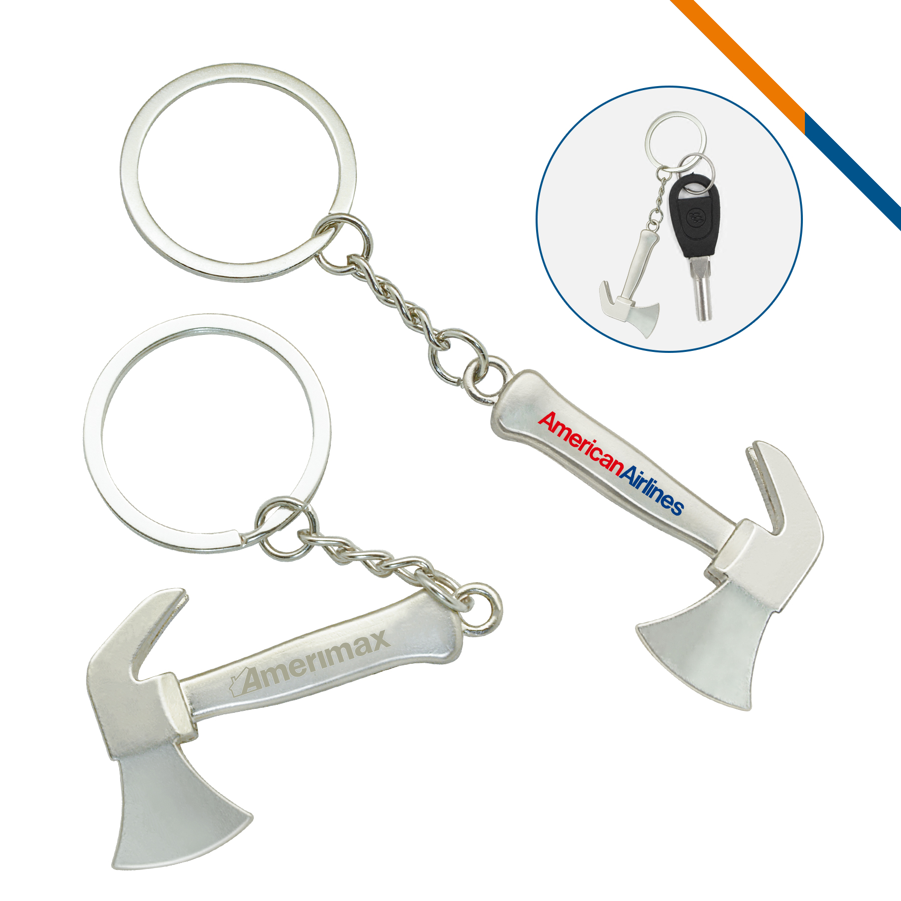 Tomahawk Axe Keychain 1