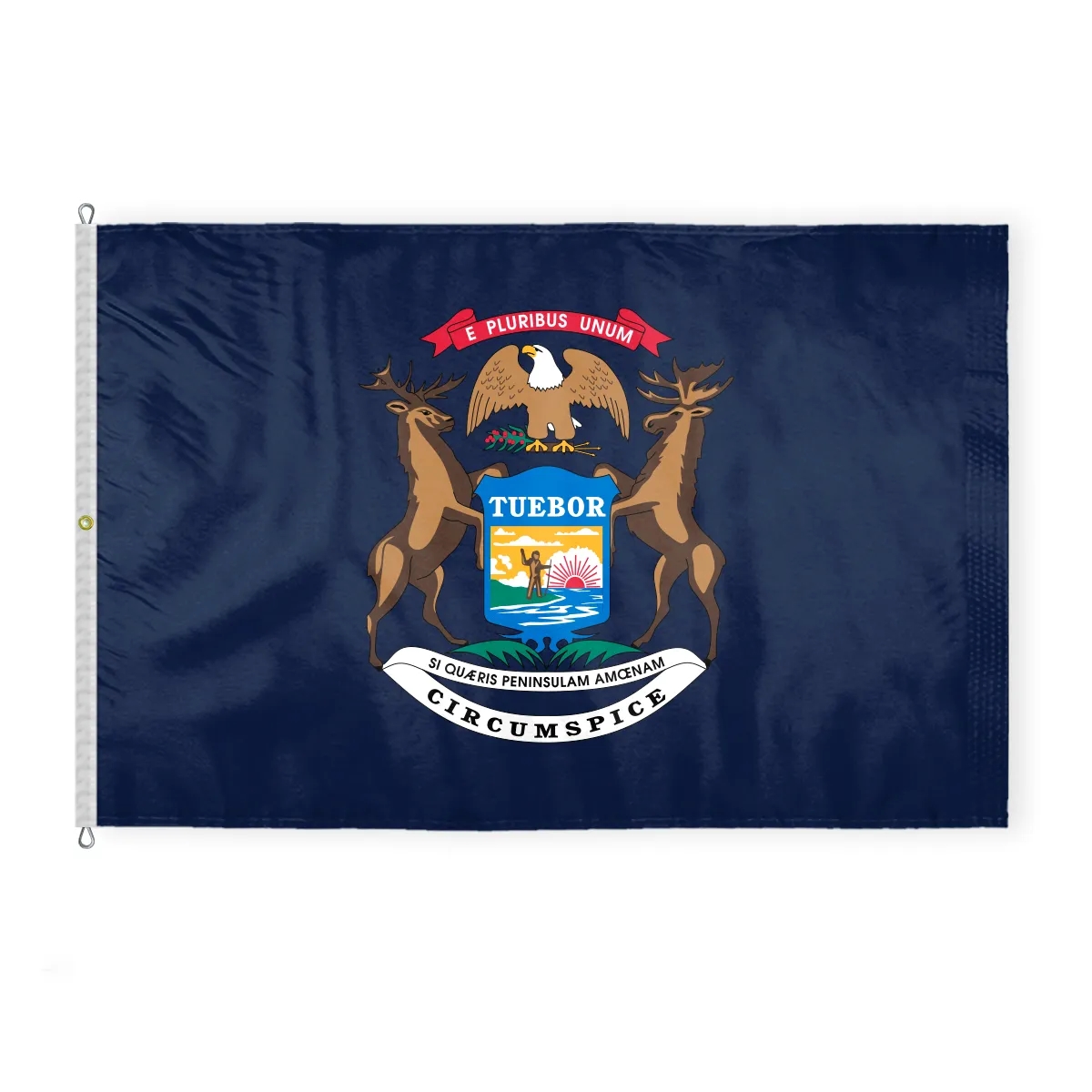 12"x18" to 8'x12' Michigan Nylon Flags 6