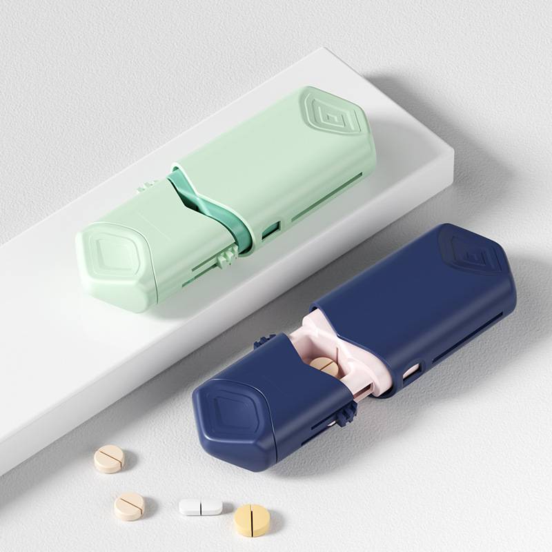 Portable Pull Out Retractable Creative Medicine Cutter 4