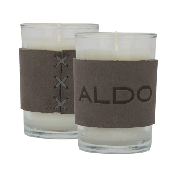 Harper 8 oz. Leather Wrapped Candle 21