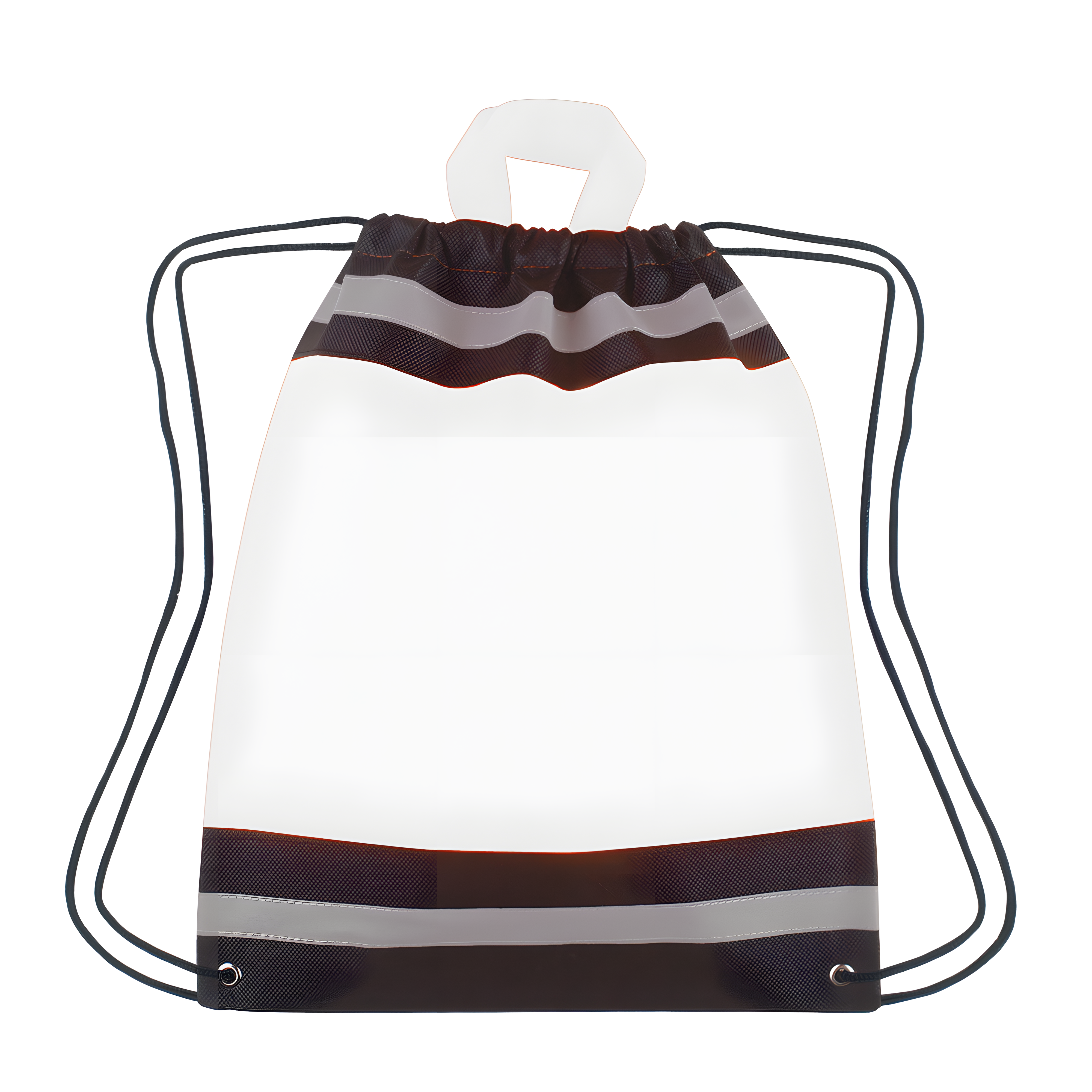 Horizon Reflective Drawstring Backpack Tote 13