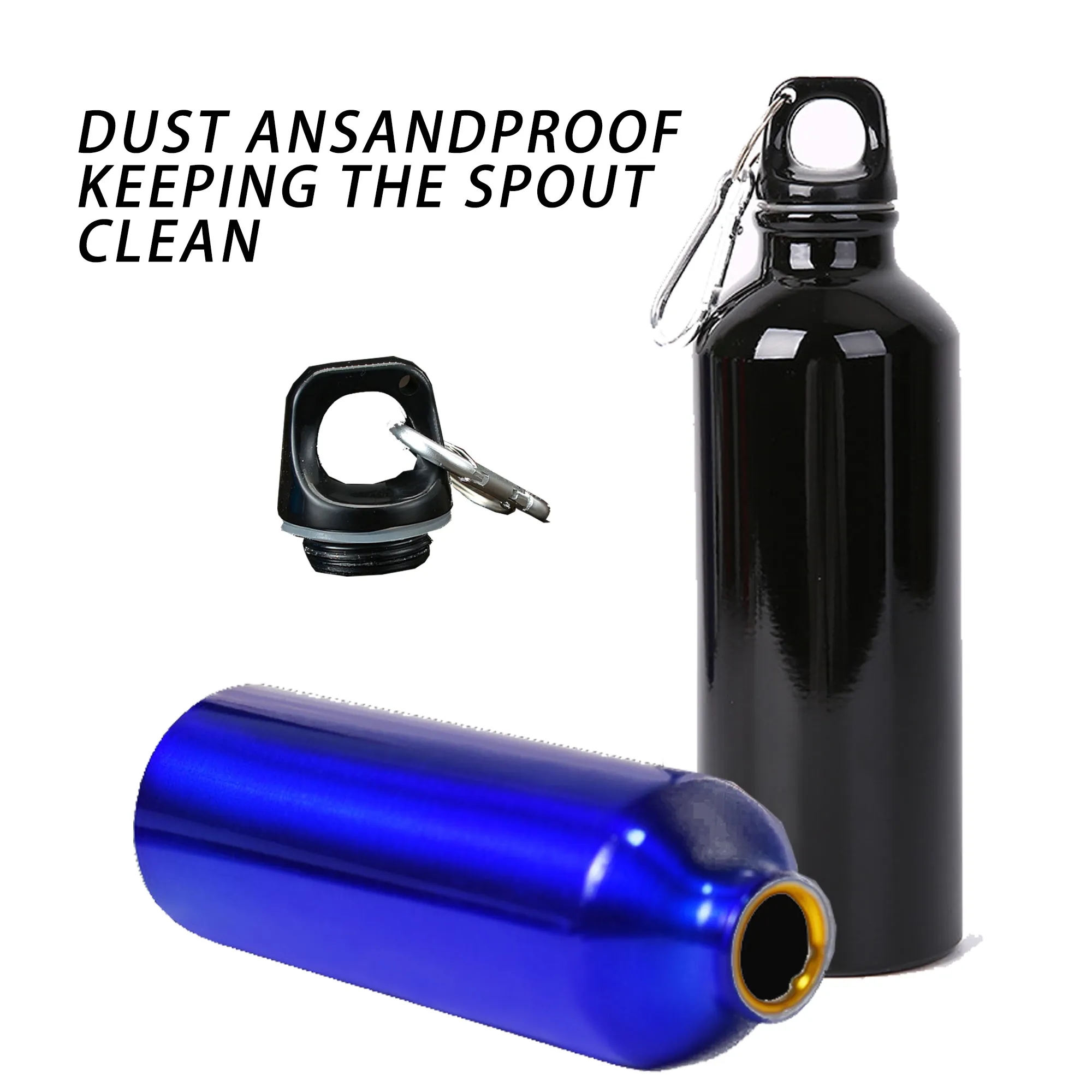 Aluminum Sports Water Bottle, custom water bottle with logo imprint 3