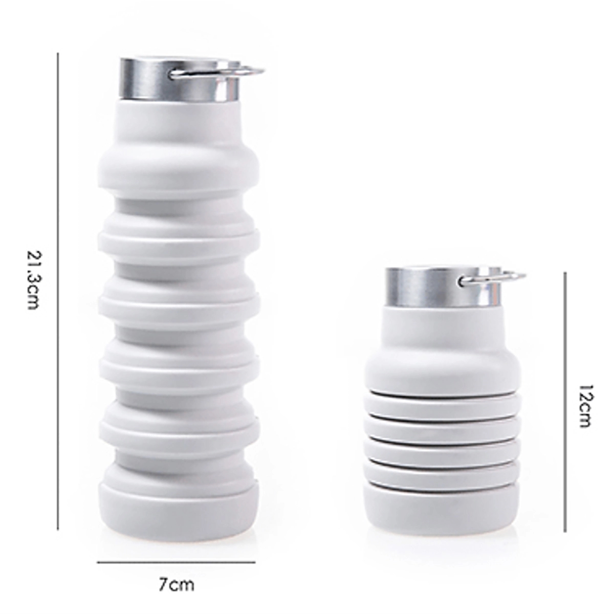 Silicone Foldable Travel Water Bottle 4