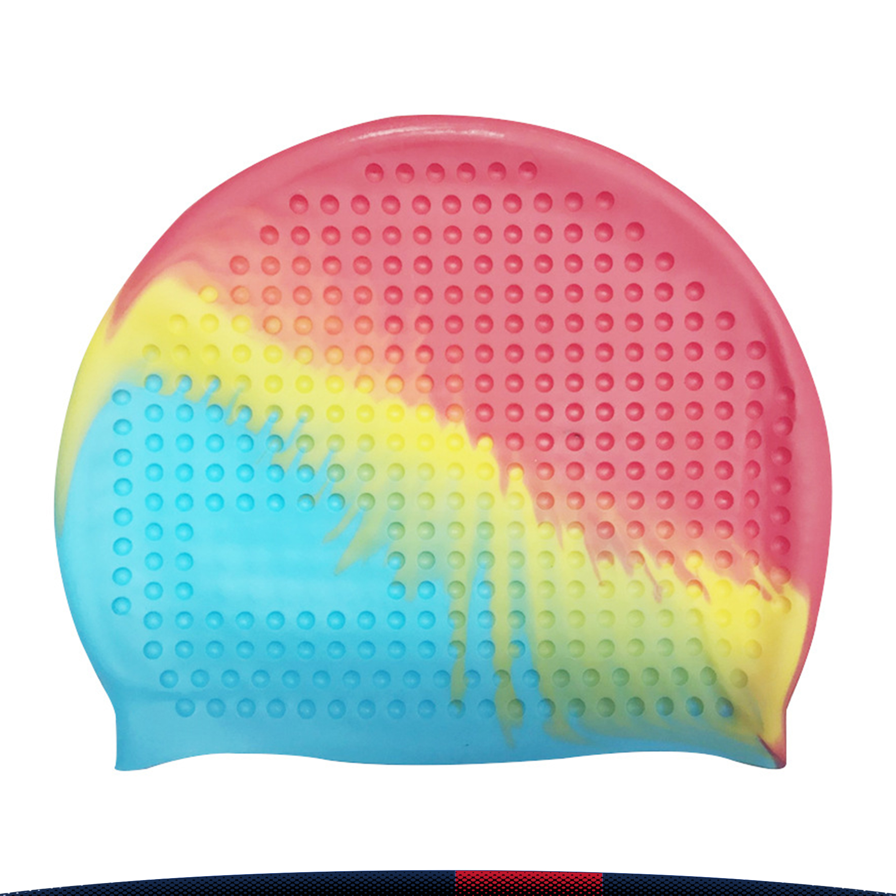 Multi-color Silicone Swimming Cap 6