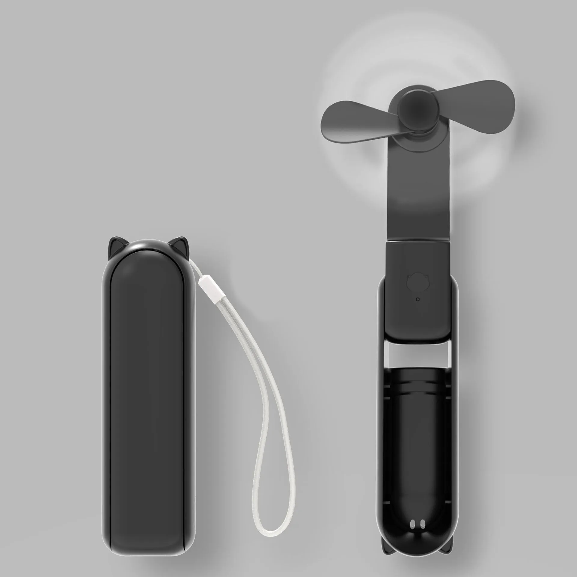 Foldable Fan with Power Bank 9