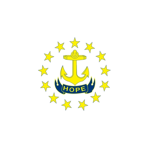 Rhode Island Official Flag Kit 2
