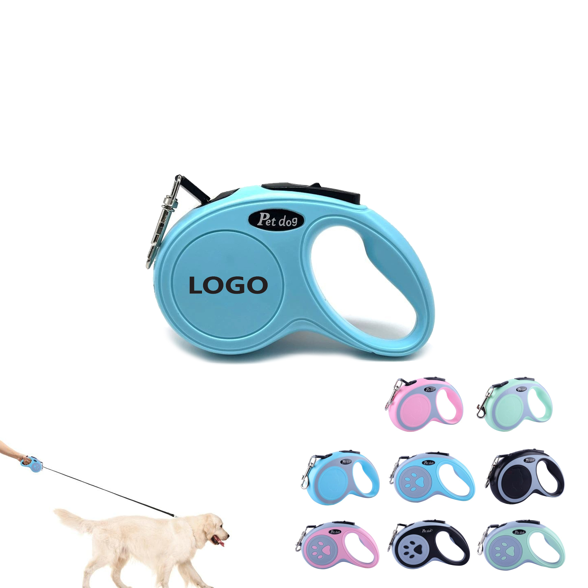 Retractable Dog Leash 1