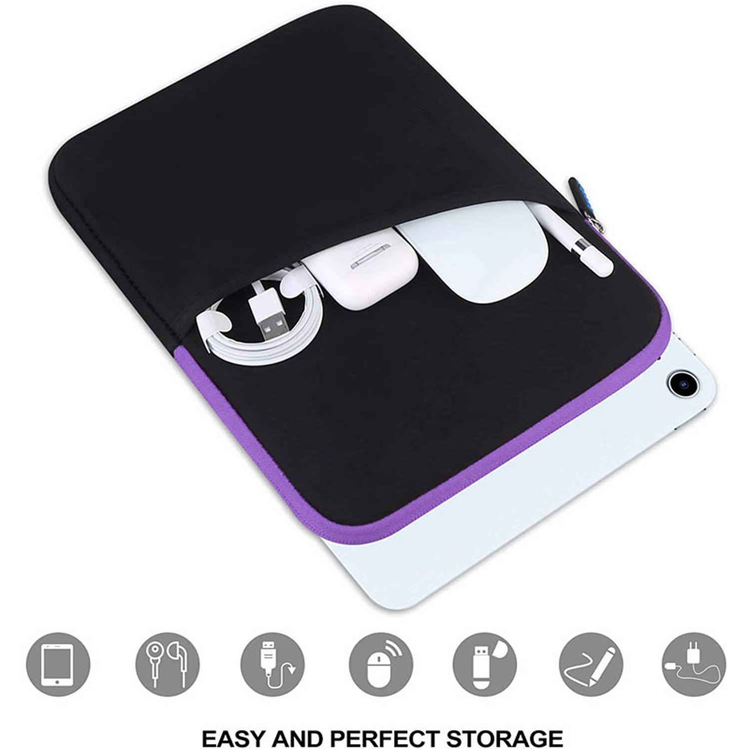 11 Inch Waterproof Shockproof Neoprene Laptop Tablet Sleeve 8