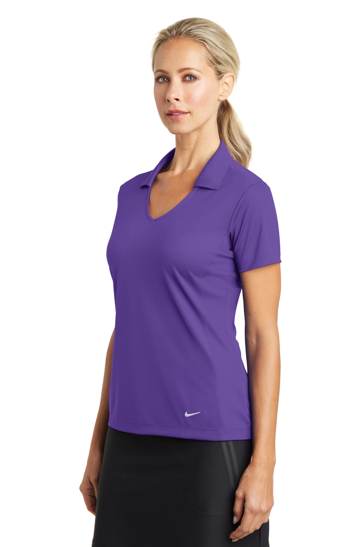 Nike® Women's Dri-FIT Vertical Mesh Polo 69
