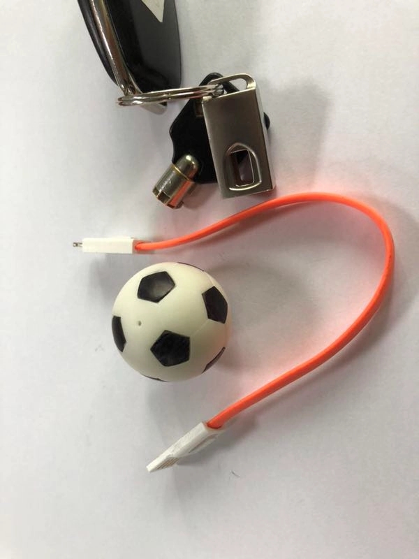 Football Shape Multi functional Charger Cable 4