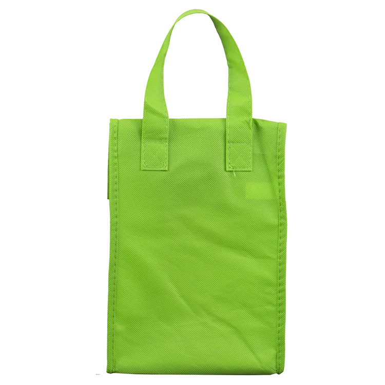 6-1/2"W x 9"H x 3 ½"Gusset - "BAG-IT" Value Priced Lightweight Lunch Tote Bag 25