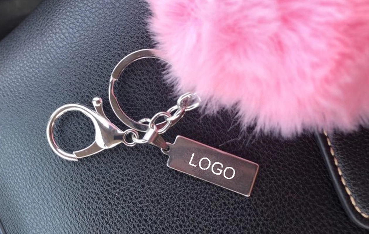 POM Keychain with Tag 4