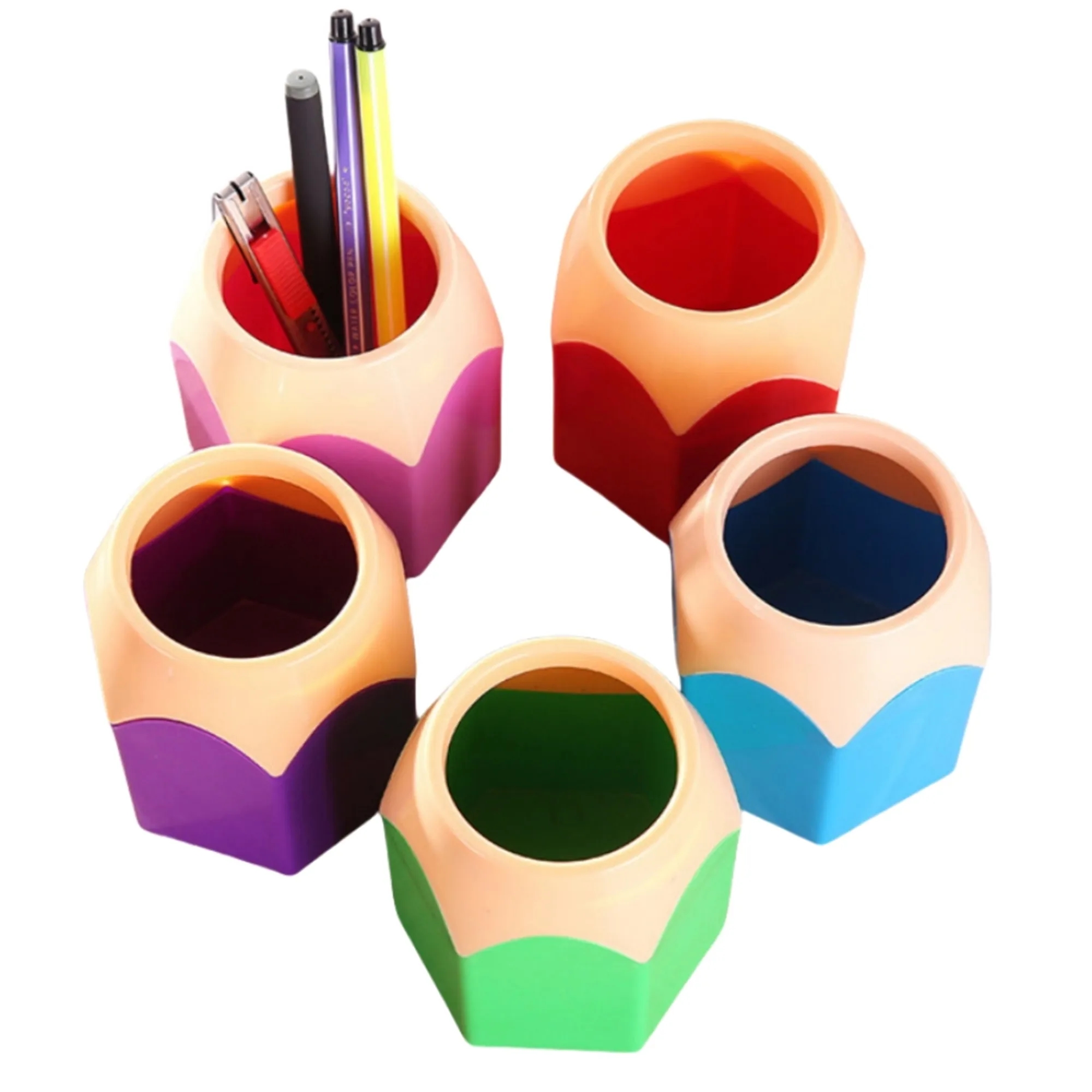 Colorful Pencil Holder Large Storage Box 8