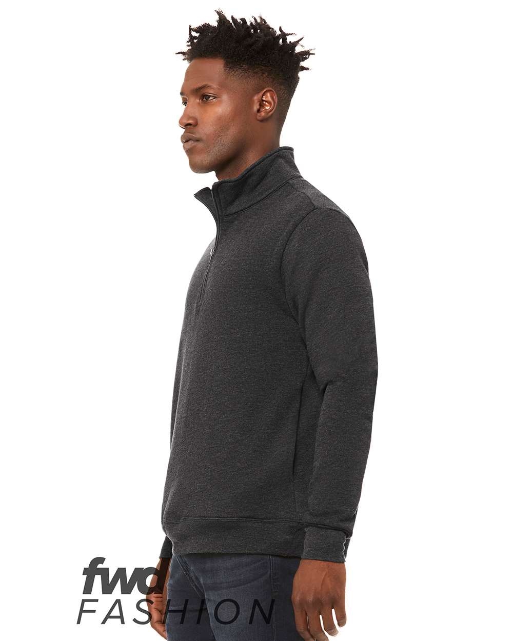 Unisex FWD Fashion Quarter-Zip Sweatshirt - 3740 14