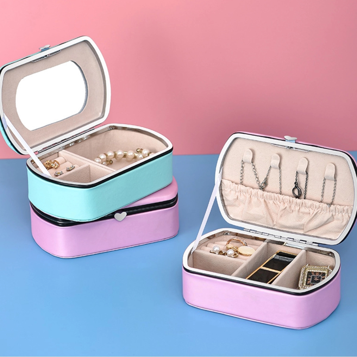 Portable Traveling Jewelry Box 2